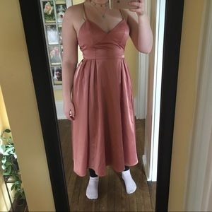 Beautiful pink dress